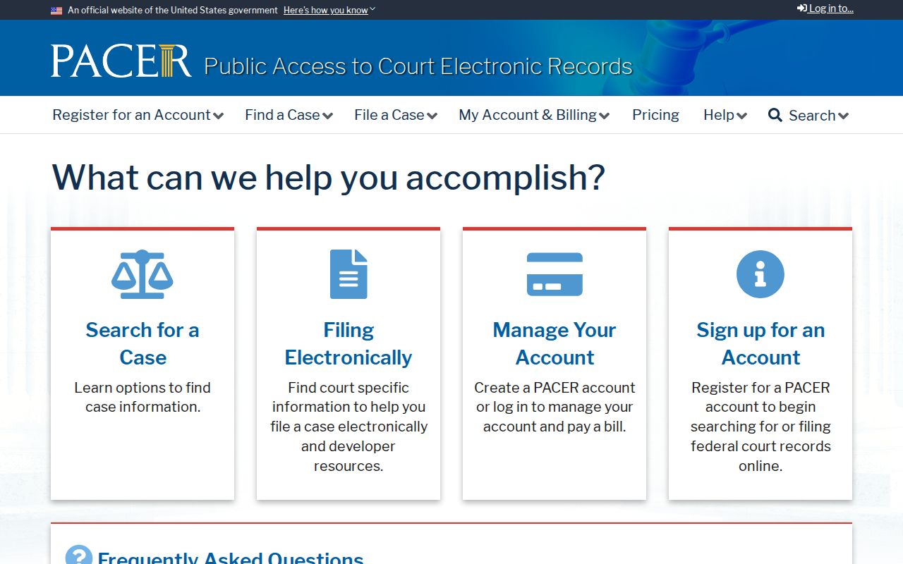 Jessamine County federal criminal court records through PACER